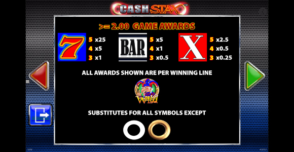 Play Cash Stax Slot