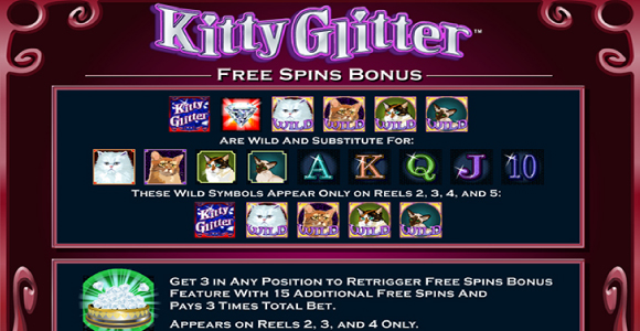 Play Kitty Glitter at Secret Slots