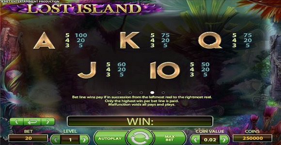 Play Lost Island Slot