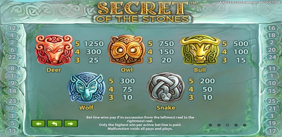 Play Secret of the Stones Slot