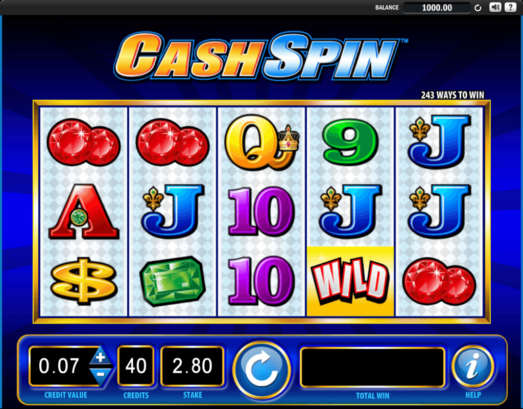 Play Cash Spin Slot