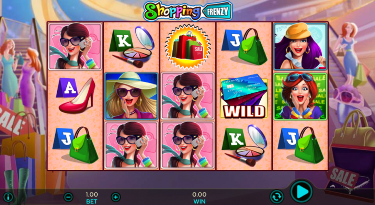 play shopping frenzy slot